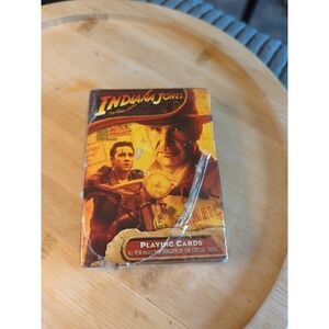 Indiana Jones And The Kingdom Of The Crystal Skull Movie Playing Cards Sealed